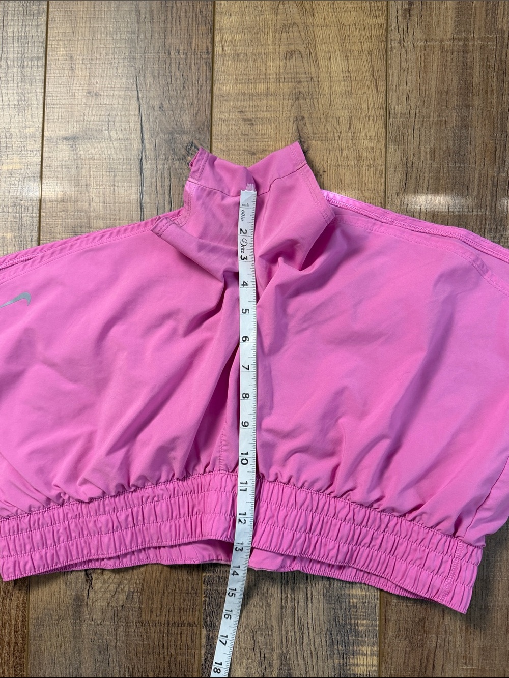 Nike Women's Dri-FIT Mid-Rise Pink Athletic Lined Shorts Rear Pocket Size XL - Picture 9 of 11